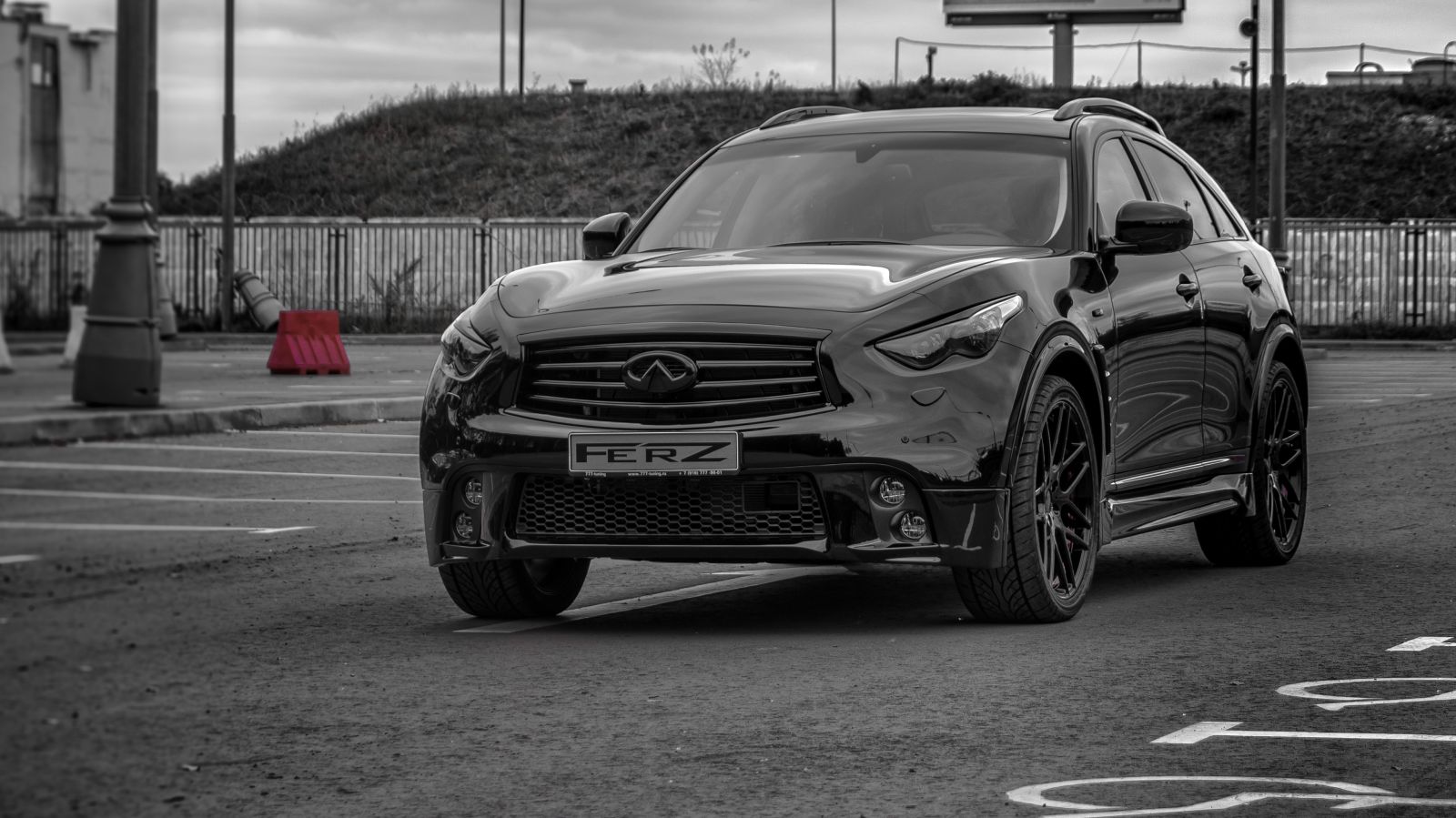 Body kit FERZ Black Edition for Infiniti QX70